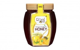 Royal Bee Multi Flora Honey   Plastic Jar  1 kilogram